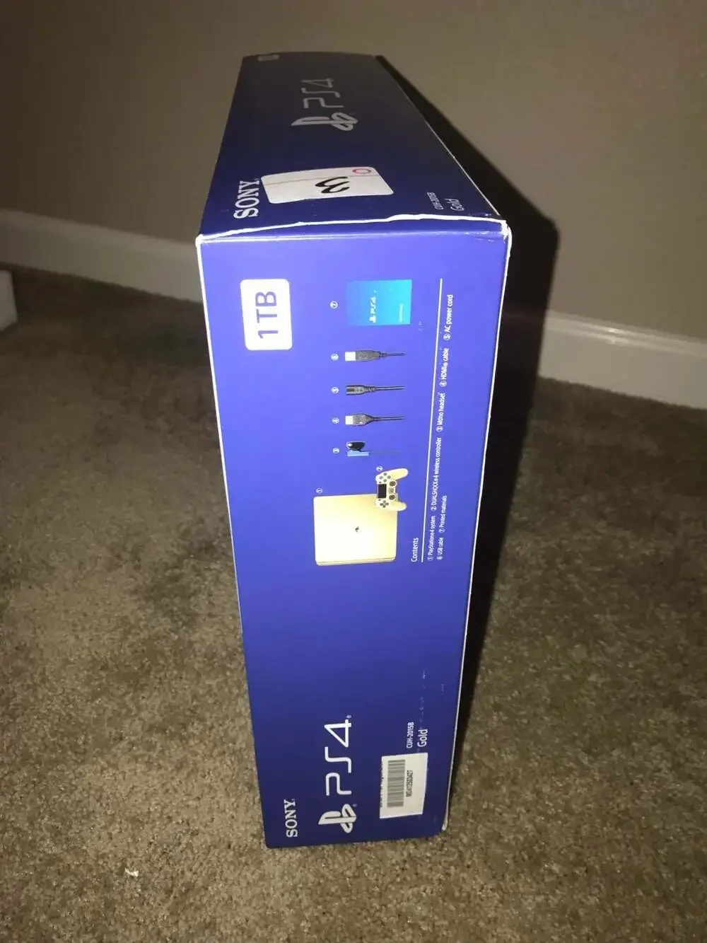 Sony PlayStation 4 PS4 1TB Slim Console Gold Edition CUH-2015B